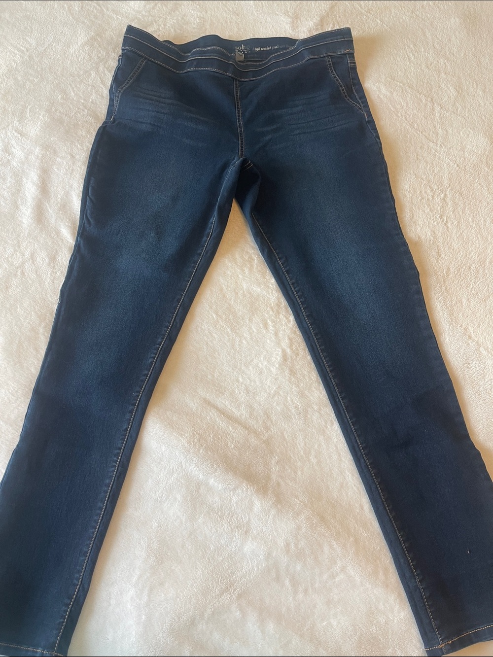 New York Company High Waisted Pull On Leggings